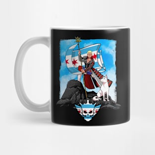 Cody Rhodes Chicago Flag Mug